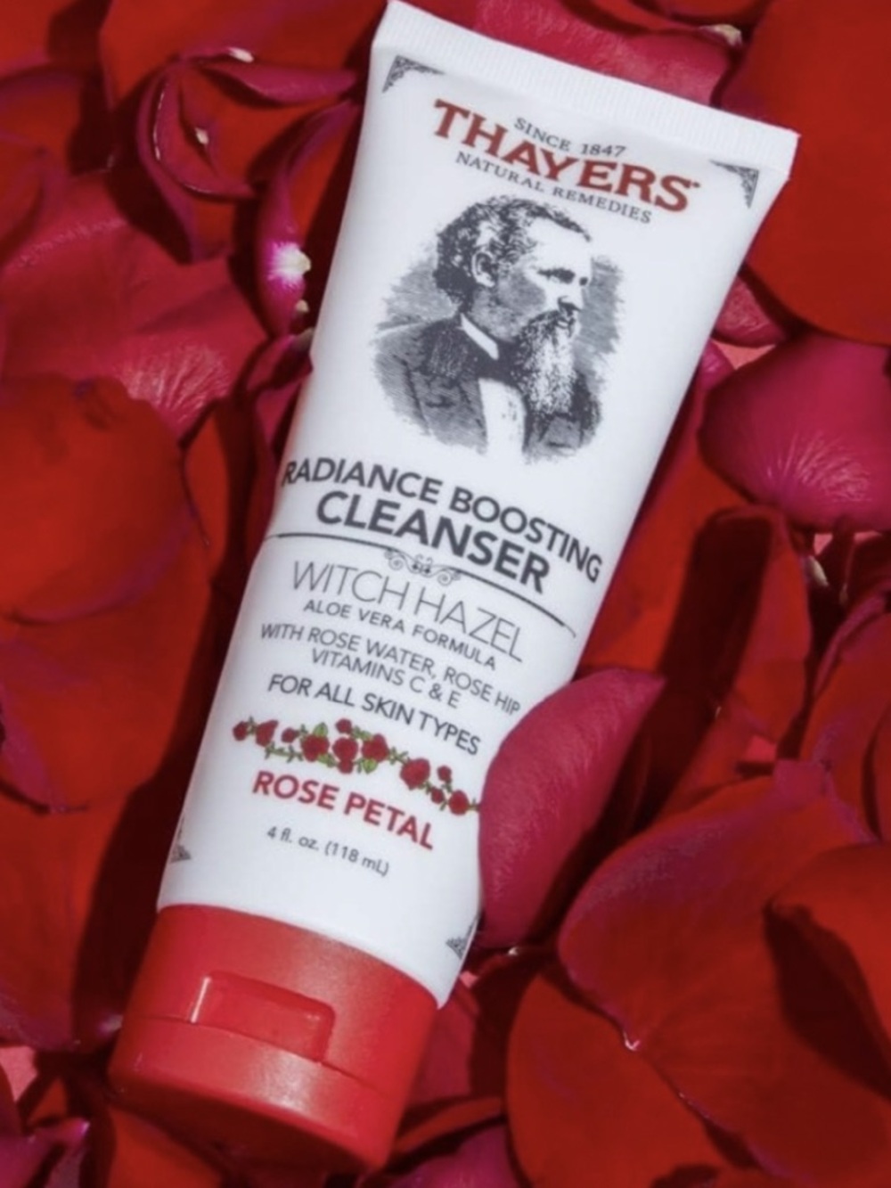 NEW Thayers Witch Hazel Radiance Boosting Cleanser